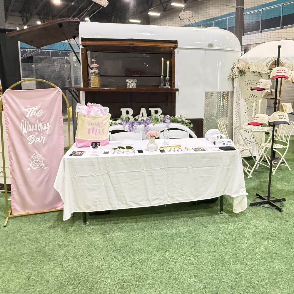 Bridal show booth